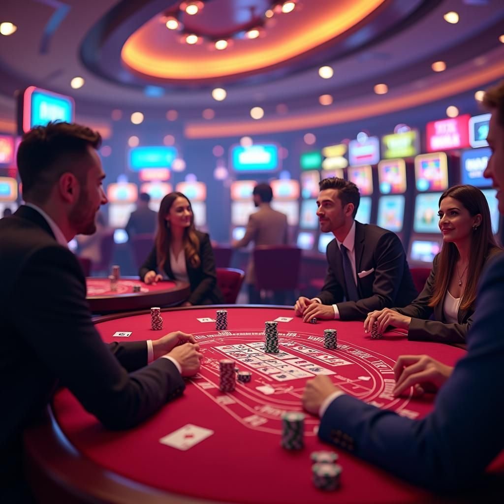 Meja kasino vpi333 – permainan baccarat, roulette, dan blackjack online dengan dealer profesional